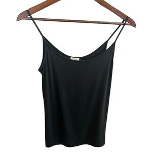 J. Crew Black Camisole Stretchy Tank Top Size Small NWT